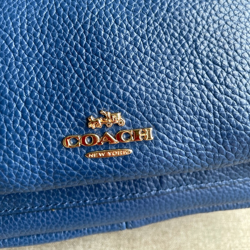 ‼️last one‼️NWT！COACH MINI CHARLIE BACKPACK IN PEBBLE LEATHER (COACH F38263) - Picture 5 of 10